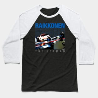 Kimi Raikkonen The Iceman Baseball T-Shirt